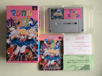 16Bit Žaidimai ** Stebuklinga POP ' šiaurės PLATUMOS ( Japonija NTSC-J Versija!! Dėžutė+Instrukcija+Kasetė!! )