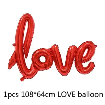 16pcs Vestuvių Meilės Laišką Folija Balionas 12 Colių Širdies Latekso Ballon Valentino Dieną, Jubiliejų, Gimtadienį, Naujųjų Metų Šaliai Dekoro