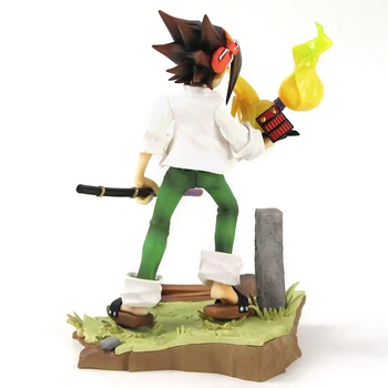 17cm Japonijos Anime ARTFX J Shaman King Yoh Asakura Masto Pre-Dažytos Pav PVC Modelis Žaislas