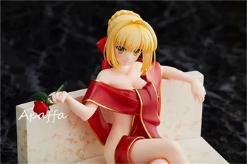 18cm Seksualios Merginos Anime Pav Fate Stay Night Nero Klaudijaus Saber Veiksmų Skaičius, Žaislai Anime Sexy Girl Kolekcijos Modelis Lėlės, Žaislai
