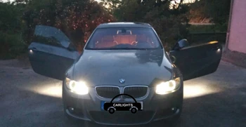 18SMD Baltas LED automobilio duris žibintai BMW E82 E88 E81 E87 F20 E90 E91 E92 E93 E60 E61 F10 F11 E63 yra f01 F02 F03 E70 