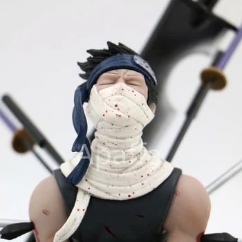19CM Naruto Momochi Zabuza PVC Veiksmų Skaičius, Žaislų Japonija, Anime, Naruto Shippuden Momochi Zabuza Statulėlės Kolekcijos Modelis Žaislai dovana