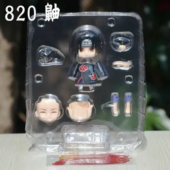 1pc 10cm Japonija Karšto Anime Naruto Gaara Uchiha Itachi Apsikeitimo Veidus Lėlės Garažas Kit Modelio Apdailos Žaislai