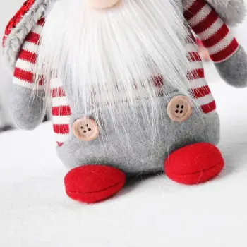 1Pc Kalėdų švedijos Gnome Santa Pliušiniai Žaislai, Lėlės, Papuošalai nameliuose Šalis Dekoro Vaikams Kalėdų Dovana, Karšto