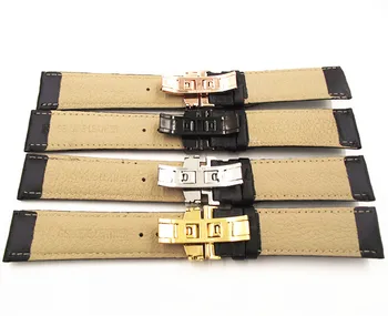 1PCS 18MM 20MM 22MM natūralios odos ( split odos) kišeninių laikrodžių dirželiai vyrų ir moterų laikrodžio dirželis - WS2248