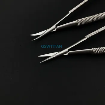 1pcs Nerūdijančio plieno Žirklės oftalmologijos microsurgical instrumentai, chirurginės Žirklės