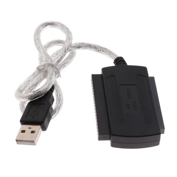 1Pcs USB 2.0 Į IDE, SATA 2.5/3.5 colių Kietasis Diskas HDD Adapteris Keitiklis, Laidas#2