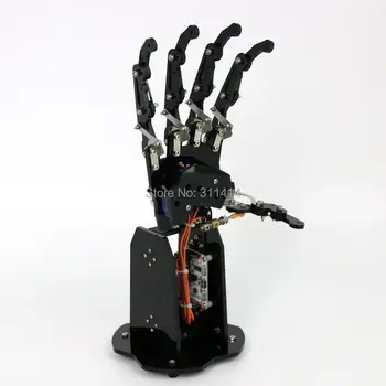 1piece 5DOF Bionic Robotas Ranka Letena Palmių Manipuliatoriaus 5 Pirštus Nepriklausomo Judėjimo Įdiegta RC 