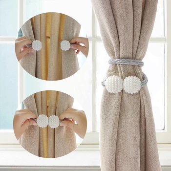 1piece Europos Stiliaus Dirbtinių Perlų Magnetinis Turėtojai Nėriniai-up Klipus Hanging Ball Sagtis Kaklaraištis Atgal Dirželiai Accessoriess