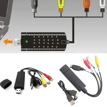 1set USB 2.0 HDMI suderinamus suderinamus RCA, usb adapteris keitiklis, Garso ir Vaizdo PC Kabeliai, TV, DVD, VHS surinkimo prietaiso pk easycap