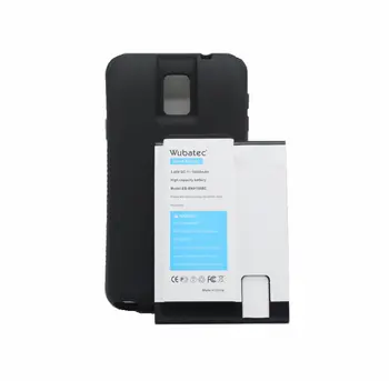 1x 4 Pastaba NFC Baterija 10000mAh Samsung Galaxy Note4 N910F N910C N910V N910T N910G +Atveju EB-BN910BBE Išplėsta Baterijos