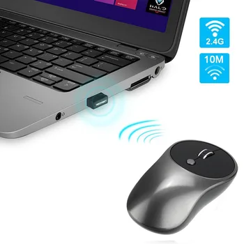 2.4 G Bevielio Mobiliojo Pelę su USB Receiver Optinės Pelės, Nešiojamų PC Nešiojamas Kompiuteris Macbook VH99