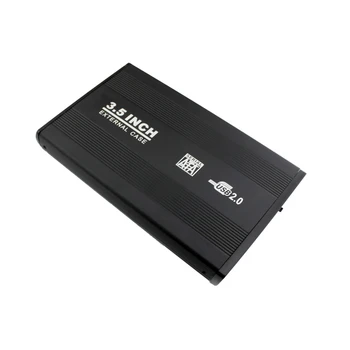 2.5 / 3.5 colių USB 3.0 5Gbps į SATA Prievado SSD Kietąjį Diską Talpyklos USB 2.0 480Mbps HDD Atveju Išorinio Kietojo Kietojo Disko Dėžutė