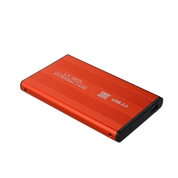 2.5 colio SSD HDD Talpyklos SATA USB 2.0 Kietojo Disko Atveju Kietojo disko Disko Gaubtas, palaiko Hot Plug 