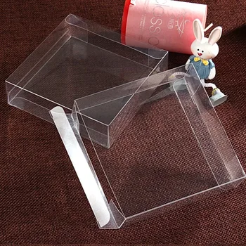 2*8*10cm plastikinė skaidri dovanų dėžutė aišku, pagalvės naudai dėžės skaidraus plastiko pvc dėžutė saldainių pakavimas