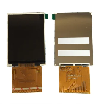 2.8 / 3.2 colio TFT LCD spalvotas ekranas 240X320 ekranas touch 37PIN litavimo 1,0 mm itin plataus MCU 8 / 16 bitų numatytasis 16 bitų ILI9341