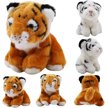 2 Colros Kawaii Mielas 15 cm Tigrai Pliušiniai Žaislai Modeliavimas Tigrai Minkšti Kimštiniai Lėlės Kūdikio Pagalvė Pliušinis Vaikas Žaislai Vaikams