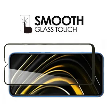 2 VNT Grūdintas stiklas Xiaomi Poco M3 Screen Protector Anti-Scratch Sprogimo Įrodymų Pocophone POCO M3 Stiklo flim