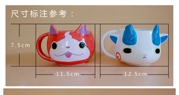 200ml puikus Youkai žiūrėti Animacinių filmų žvaigždė virtuvės taurės žaislas 7.5*11,5 cm Japonijos Yo-ka žiūrėti 3 suvenyrų žaislas d21