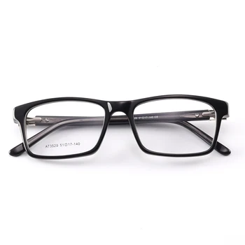 2018 Accetate moterys vyrai akinių rėmelių mados skaidrios optikos prekės retro dizaineris aišku, akiniai rėmeliai #AT3520