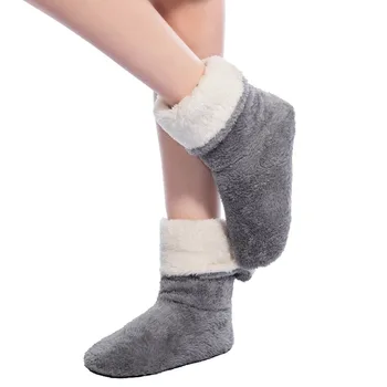 2018 Naujas Didmeniniams Moterų Storio Pliušinis Namų Batai Pliušinis Patalpų Grindų batai Žiemos Koja Šilčiau Minkšto dugno batai