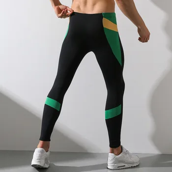 2018 Naują atvykimo vyrų jogos fitneso kelnės patogus, kvėpuojantis vyrų sportas antblauzdžiai aukštos kokybės sporto žmogus fitneso šortai