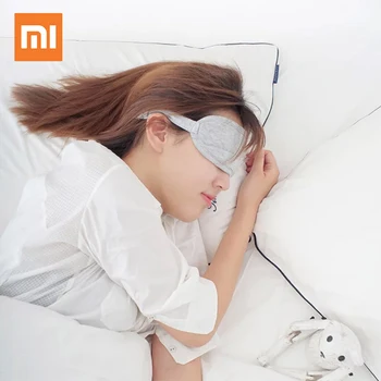 2018 Originalus Xiaomi 8H Akių kaukė Kelionių Biuras Miega Poilsio Pagalbos Nešiojamų Kvėpuojantis Miego Akiniai Padengti Jaustis cool ledo Medvilnės