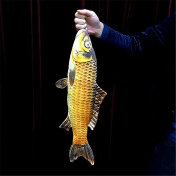 2019 FISM Pasirodo Big Fish (54cm) Magija Gudrybės Magas Šalies Magic Show Gudrybė Rekvizitai Etape Iliuzija Juokinga