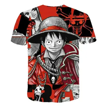 2019 Juokingas Vienas Gabalas Luffy marškinėliai atsitiktinis marškinėlius homme Hip-Hop streetwear vyrų t-shirt berniukų drabužiai marškinėliai anime vasaros top tees