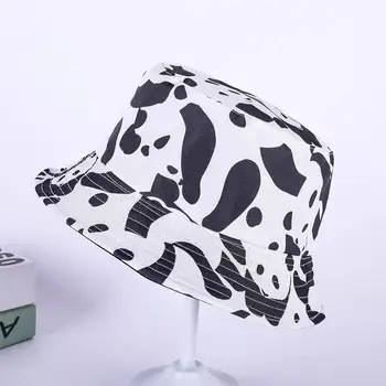 2019 Karvė spausdinti Kibiro Kepurę Žvejys Skrybėlę lauko kelionių skrybėlė nuo Saulės Bžūp Skrybėlės Moterims ir Vyrams 245