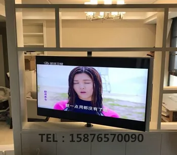 2019 LCD TV pertvara, 360 laipsnių besisukantis rėmelis LCD TV sukamojo pagrindo vamzdelio viduje linijos paslėptas kostiumas 24'-80'