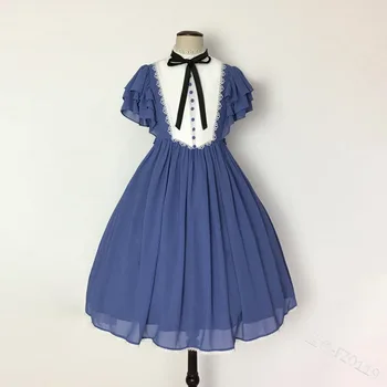 2019 naujas Institutas Europos ir Amerikos trumparankoviai lolita suknelės FZ0119 vėjo greitis parduoti tong nori karšto stiliaus suknelė