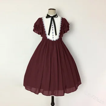 2019 naujas Institutas Europos ir Amerikos trumparankoviai lolita suknelės FZ0119 vėjo greitis parduoti tong nori karšto stiliaus suknelė