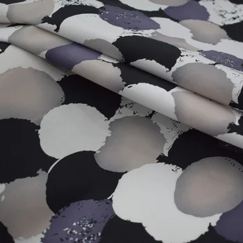 2019 naujas mados Geometrinis ratą reaktyvusis dažai elastinės medvilnės audinio suknelė telas tecido tissus as metrų tissu tecidos