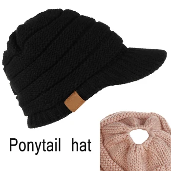 2019 NAUJO stiliaus grynos spalvos Skrybėlę Suaugusių Moterų, Vyrų Žiemos Nėrimo Kepurę Numegzti Šiltas Beisbolo kepuraitę skydelis bžūp aukštos kokybės Z39