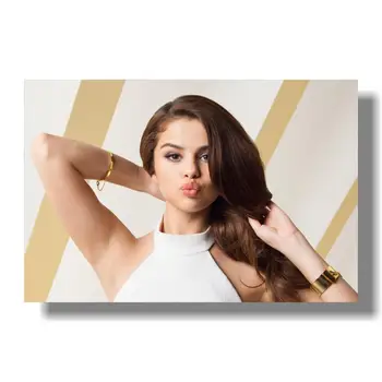 2019 Užsakymą Selena Gomez Plakatas Namų Puošybai Mados Šilko Audinys Sienos Plakatas Užsakymą aukštos kokybės Plakatas