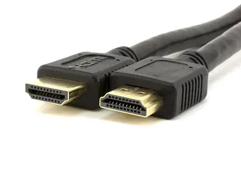 2020 HDMI Kabelis, vaizdo kabeliai auksą, sidabrą, 1.4 1080P 3D Kabelis, HDTV splitter switcher 0,2 m 0,3 m 0,5 m 1m TV AUKŠTOS kokybės