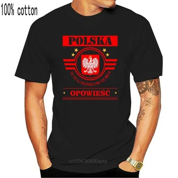 2020 Karšto Pardavimo Mados POLSKA Moterų Tėvynės T-shirt Lenkija Marškinėliai Tee Marškinėliai