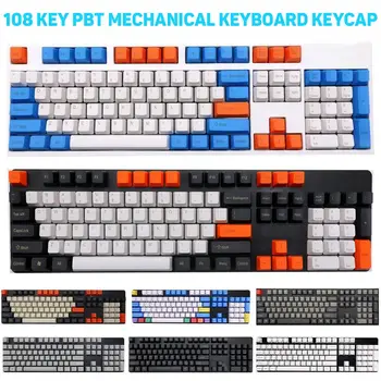 2020 Keycap 108Pcs/Set PBT Spalvų Atitikimo Pagrindiniai Bžūp Keycaps Vyšnių MX Mechaninė Klaviatūra клавиатура механичесая