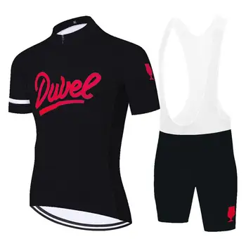 2020 KOMANDA juoda duvel dviračių džersis vyrų dviračių šortai nustatyti vasaros quick dry 20D gelio padas ropa ciclismo hombre verano