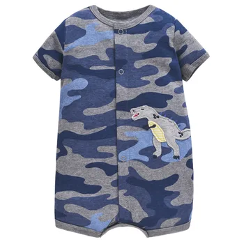 2020 Kūdikių drabužiai vasarą animacinių filmų kūdikio merginos romper medvilnės naujagimiui drabužiai berniukams jumpsuit bebe kūdikių drabužiai naujagimis berniukas