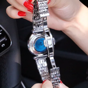 2020 Laikrodžiai Moterims Prabangus Diamond Kvarcinis Laikrodis Ladie Kūrybos Vandeniui Riešo Žiūrėti Moterų Paprasta Plieno Moterų Laikrodis Moteris