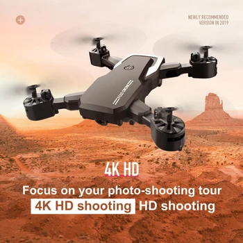 2020 LF609 Mini Drone 4K Su HD Kamera, WIFI, 1080P vaizdo Kamera Sekite Mane Quadcopter Ilgai veikianti Baterija Ir Graži Dovana&Žaislai Vaikams
