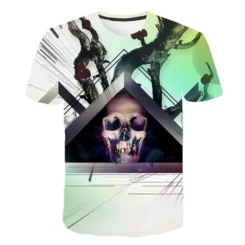 2020 m. Naujo Dizaino marškinėliai vyrams/moterims khabib nurmagomedov marškinėliai Kaukolė 3D spausdinti marškinėliai atsitiktinis veikia t-shirt marškinėlius streetwear