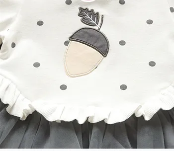 2020 m. Rudenį Naujagimiui Kūdikių Suknelė Baby Girl Drabužiai Bamblys Gimtadienio Dresse Princesė Baby Girl Dress Drabužiai
