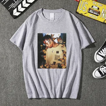2020 m. Scott Travis Drugelis Vyrų Marškinėliai Poveikis Rap Muzikos Padengti Vyrų Aukštos Kokybės Vasarą Veido Medžiagos ManTops T-shirt Plius Dydis