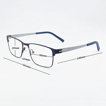 2020 mados Prekės ženklo titano akinių rėmeliai vyrų rėmo akiniai Kvadratinių akių akinių rėmeliai vyrų akinių rėmeliai trumparegystė akiniai