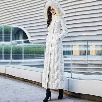 2020 Mados prekės ženklo žemyn parkas Moterų žiemos striukė moteriški paltai naujas ilgas storas outwear šilta Moteriška striukė plius dydis