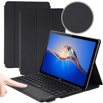 2020 Magnetinio Atveju su Pieštukas Turėtojas Huawei Matepad M6 pro 10.8 Bluetooth klaviatūrą su Touchpad PU Odos Padengti 10.8 colių