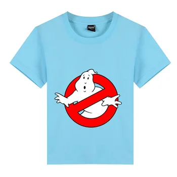 2020 medvilnės Vaikai Ghostbusters Filmo Muzikos Ghost Busters, Juokingi Marškinėliai Dizaino Vasaros Viršūnes, Berniukai ir Mergaitės, Atsitiktinis marškinėliai